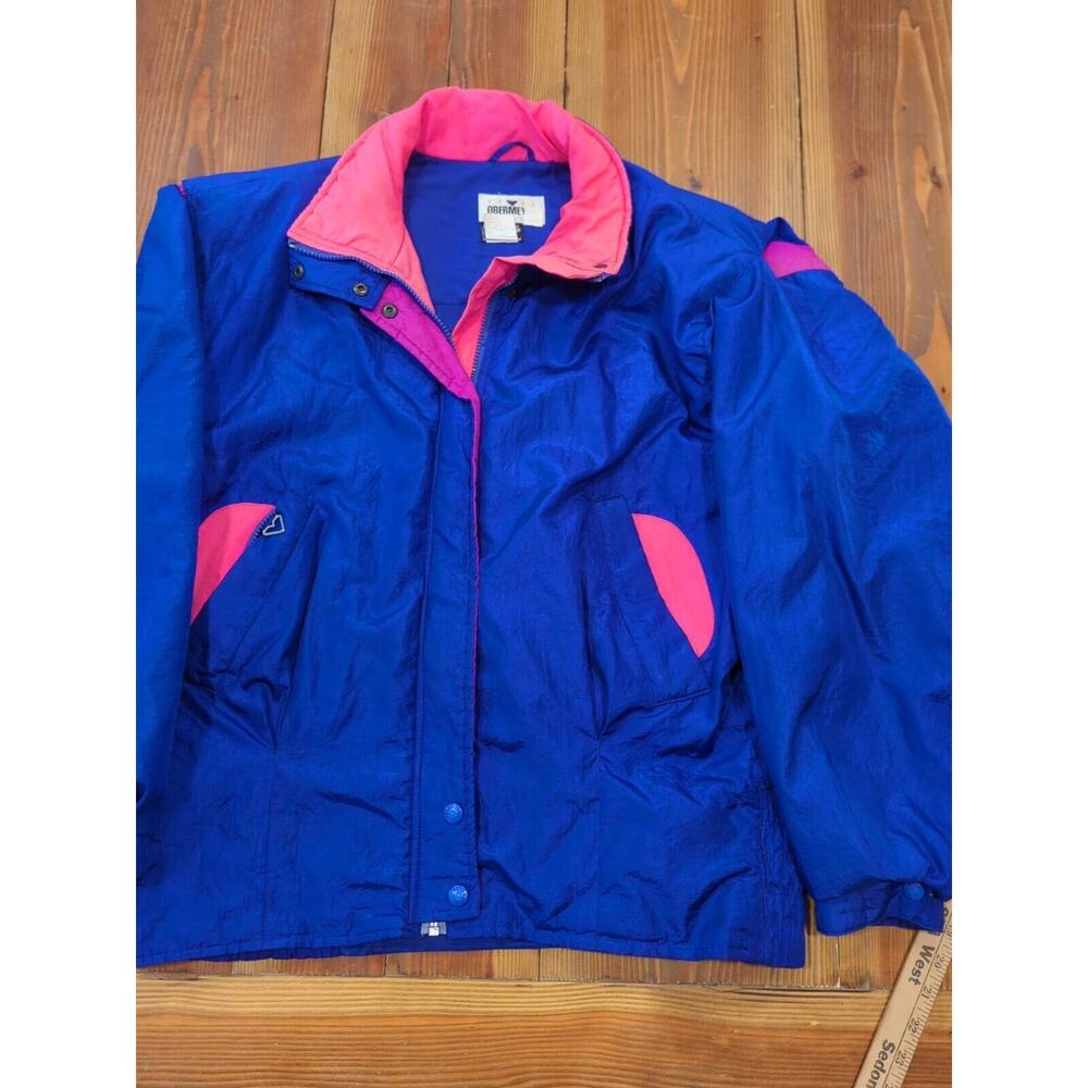 Vintage Obermeyer Thinsulate Women's Purple/Pink Jacket‎ Size 14